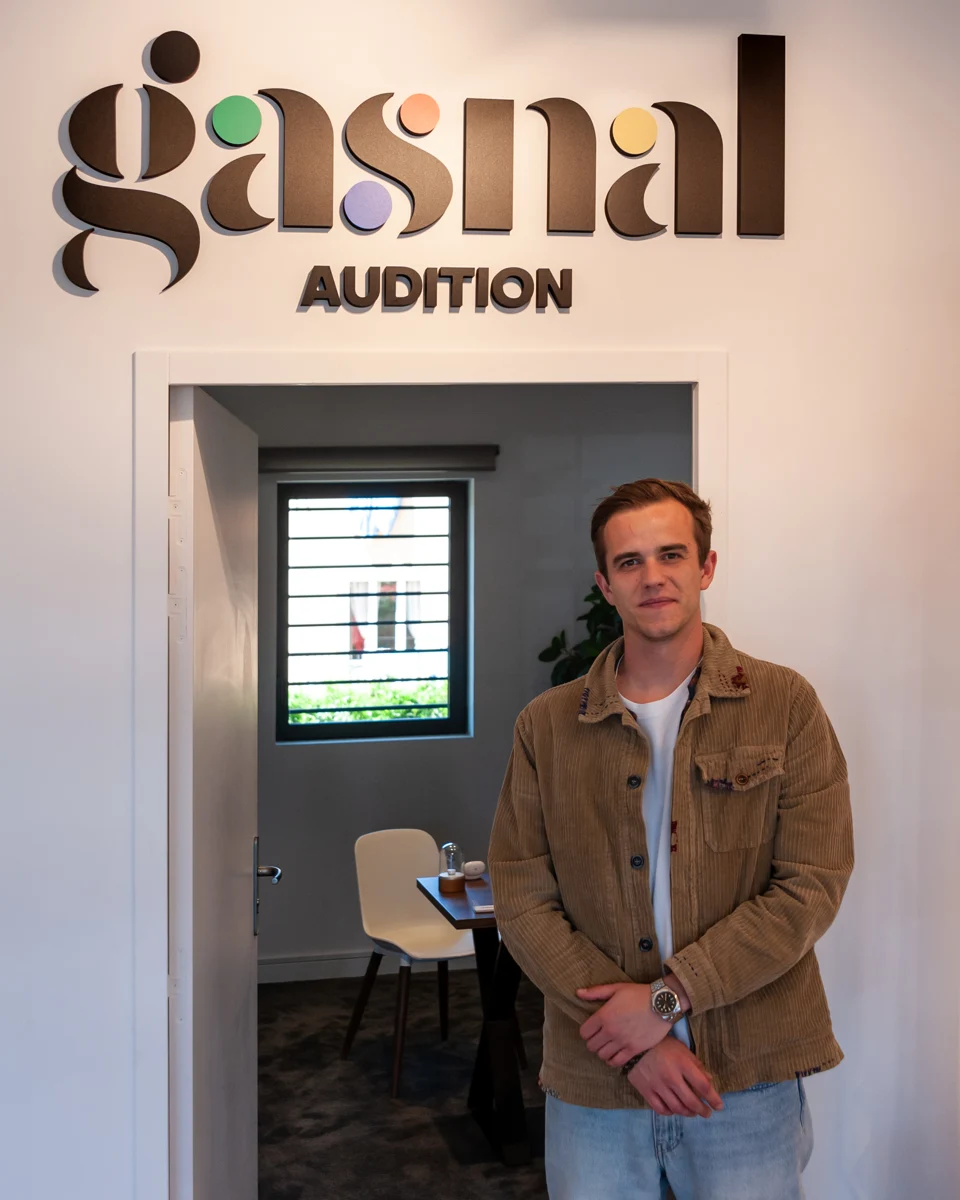 Loïc Gasnal, dirigeant de l’entreprise familiale et opticien